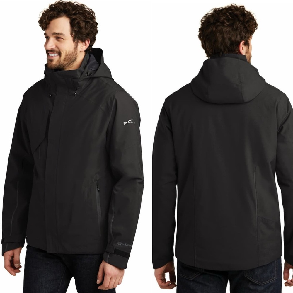 Eddie Bauer Men's Black Weatheredge Plus Insulated Jacket Small NWT
